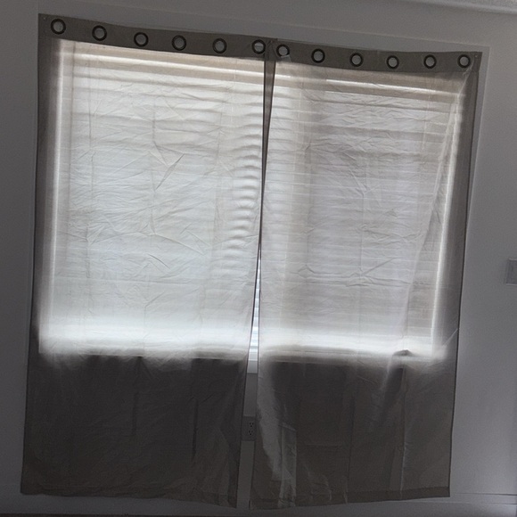 Elegant sheer  Grommet Curtain Panel - Picture 5 of 13